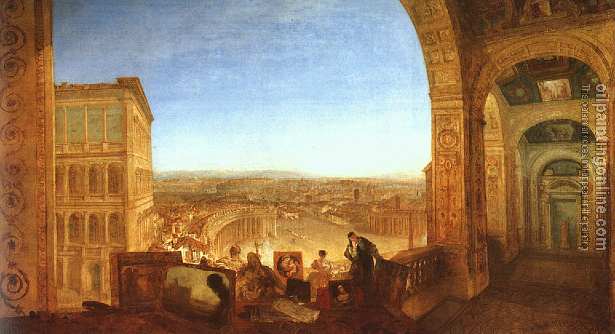 Turner, Joseph Mallord William - Rome from the Vatican